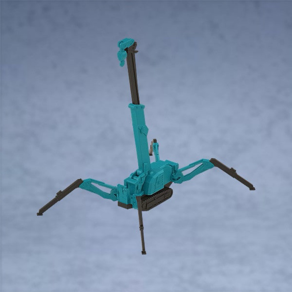 กาชาปอง Capsule Model Collection Spider Crane (Kani Crane)