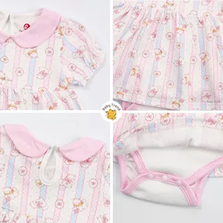 Elegant Kids ชุดเด็กผู้หญิง 0-12 เดือน ชุดบอดี้สูทกระโปรง Pastel Kitten Collection | Babytrend