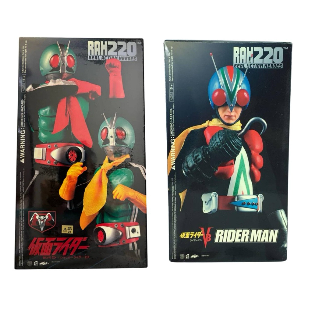 (ของแท้💯) พร้อมส่ง RAH 220DX Kamen Rider New /  Masked Rider Rider Man