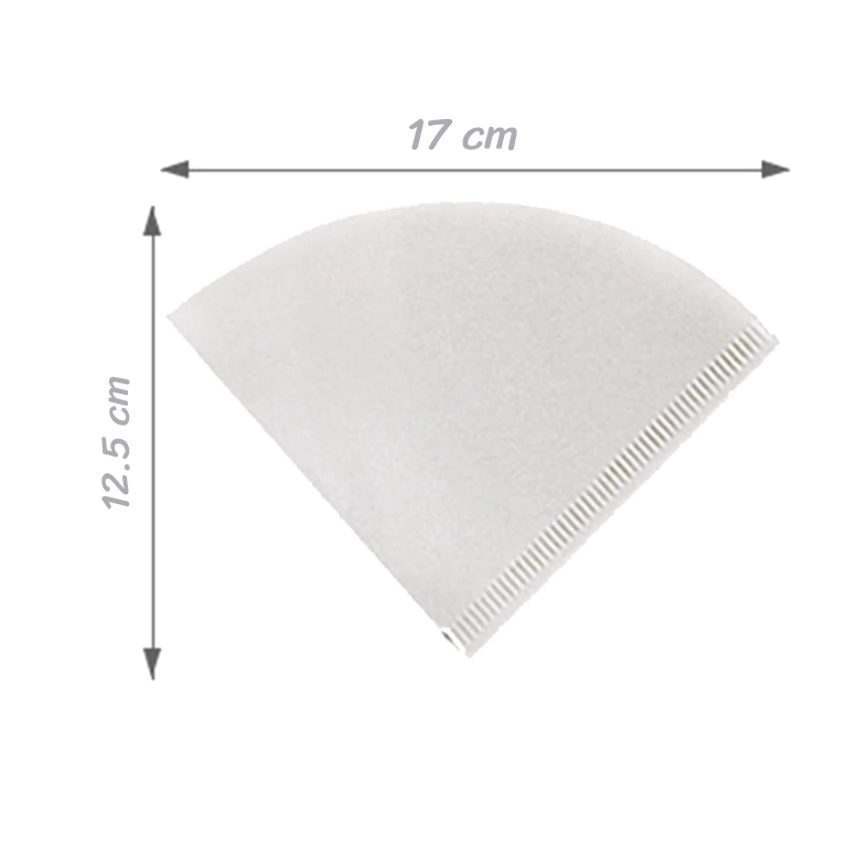 กระดาษกรองกาแฟ 1-2 แก้ว V60 01 จำนวน 40 แผ่น Coffee Filter Paper กระดาษดริปกาแฟ