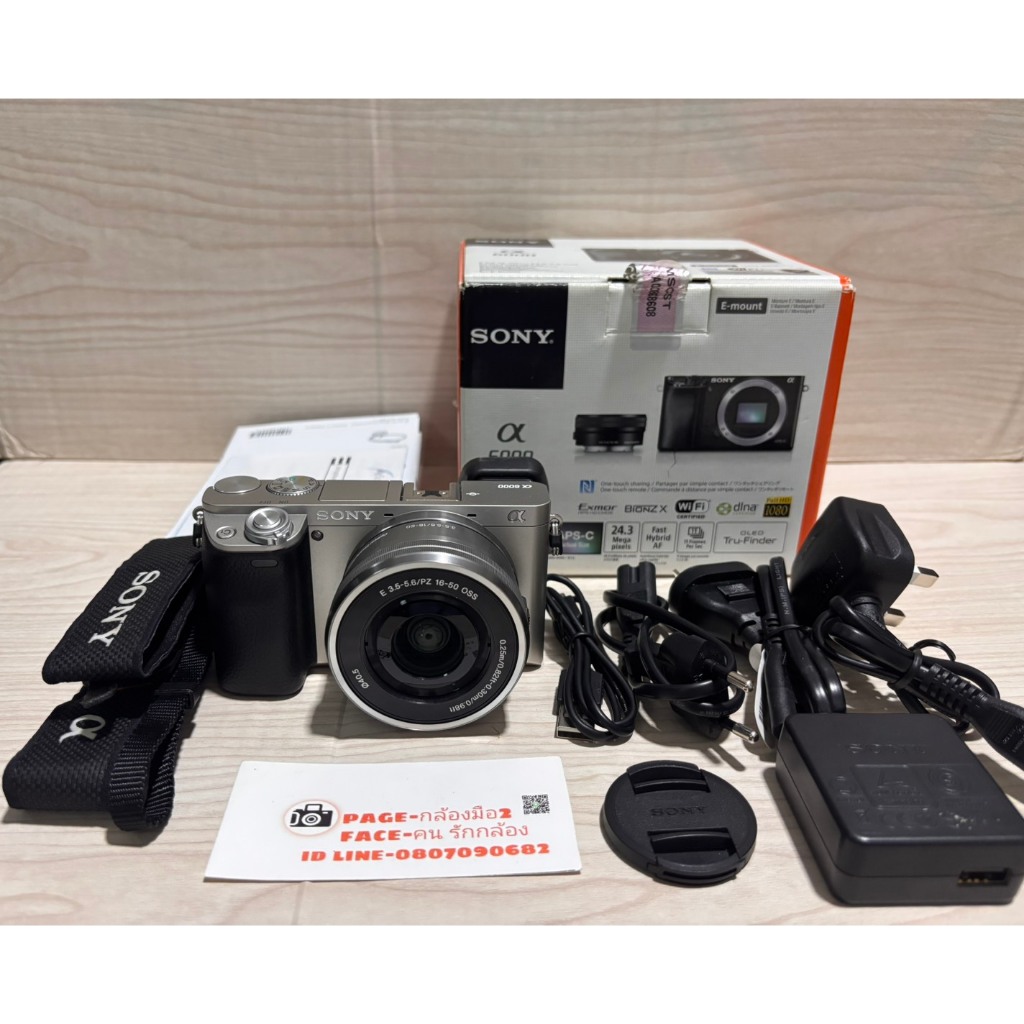 sony a6000 พร้อมเลนส์