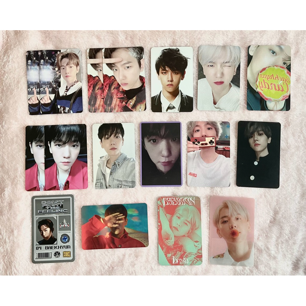 SM การ์ด EXO ขายของสะสม EXO Baekhyun”