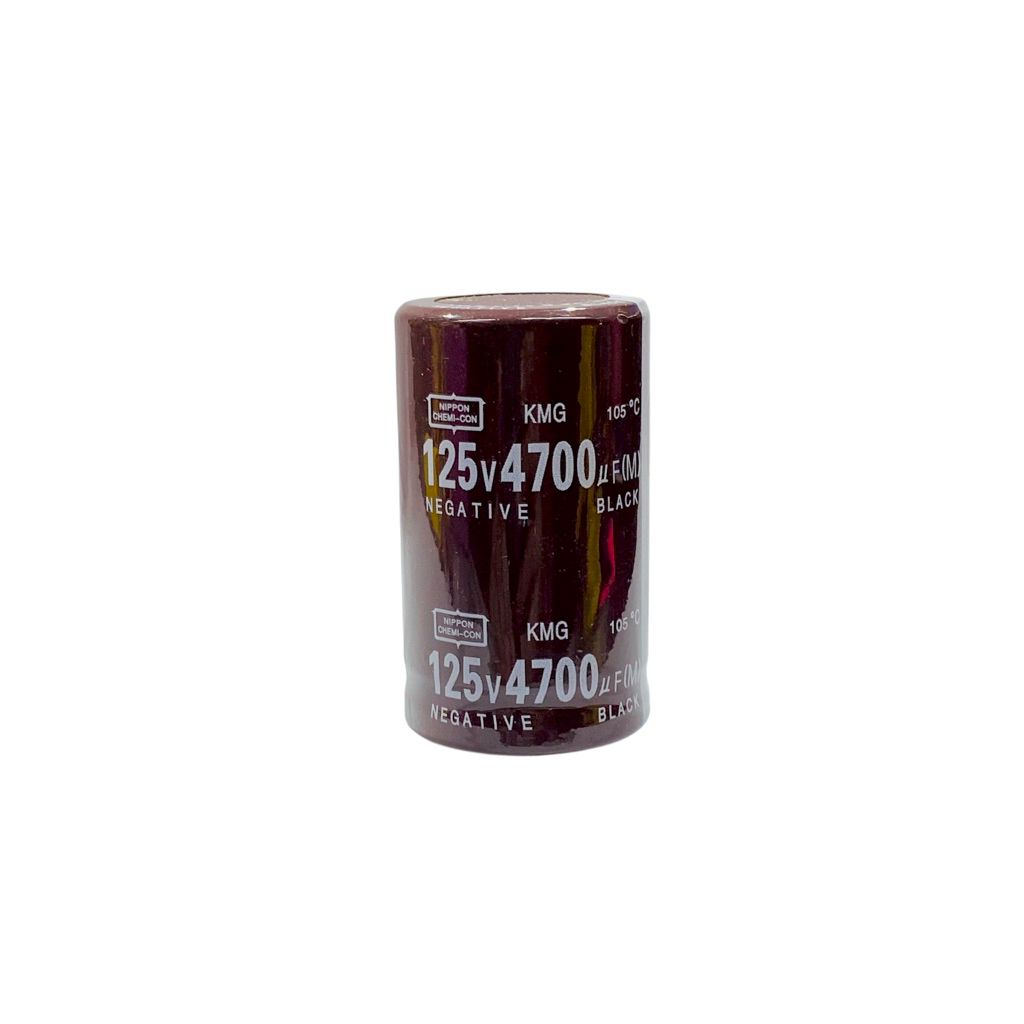 Capacitor 4700 uf/125V (ราคาต่อ 1ชิ้น)105 องศา คาปาซิเตอร์ ขนาด 30x50mm มีของพร้อมส่งในไทย
