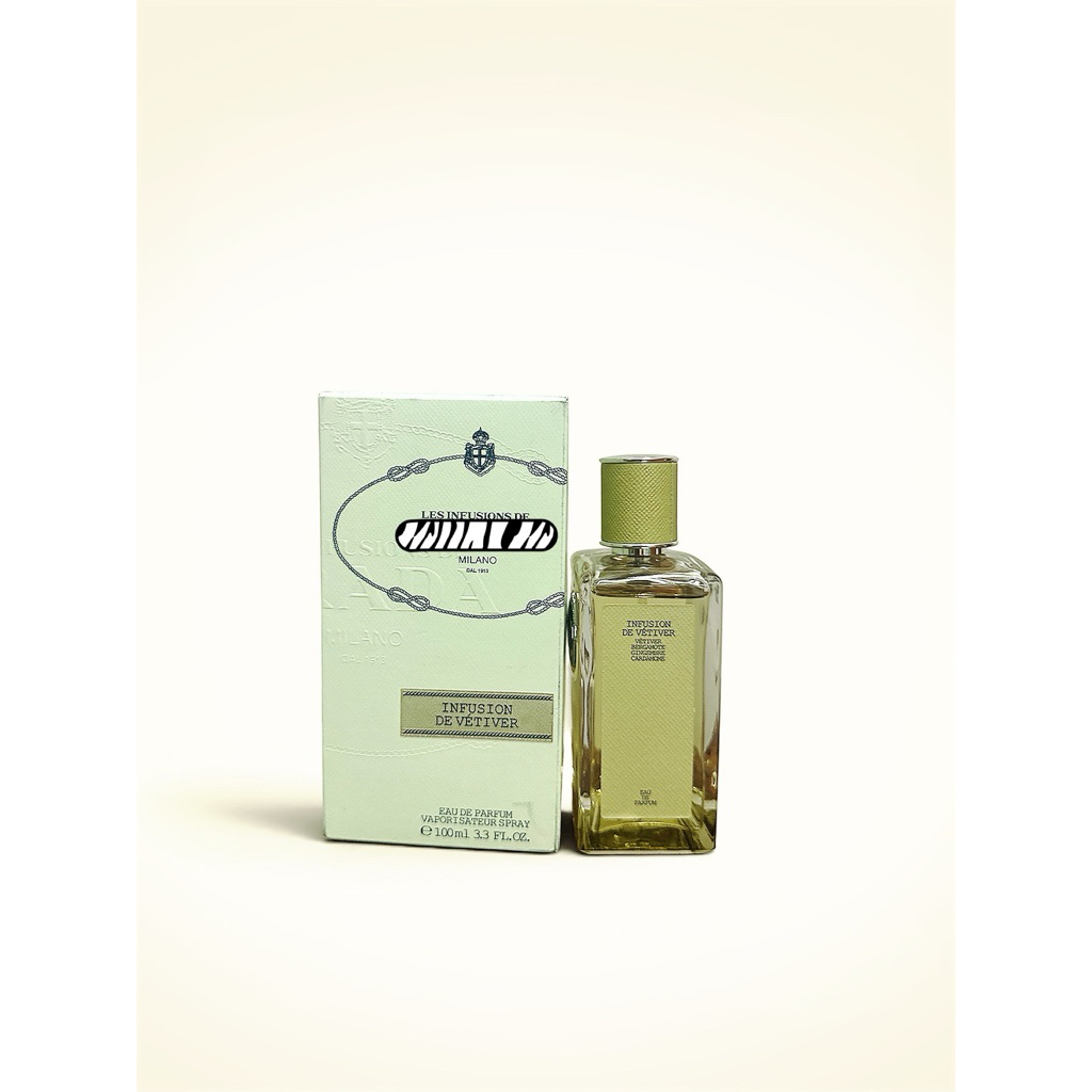 Infusion de Vetiver((หญ้าแฝก)น้ำหอมแท้แบ่งขาย