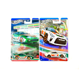Hot Wheels | TOYOTA SUPRA | 2017 NISSAN GT-R(R35) ~ 7-ELEVEN**มีแพคอเมริกา🇺🇸และแพคขายในไทย |‼️แพคยับ มุมยับ ขอบแพคยับ‼️
