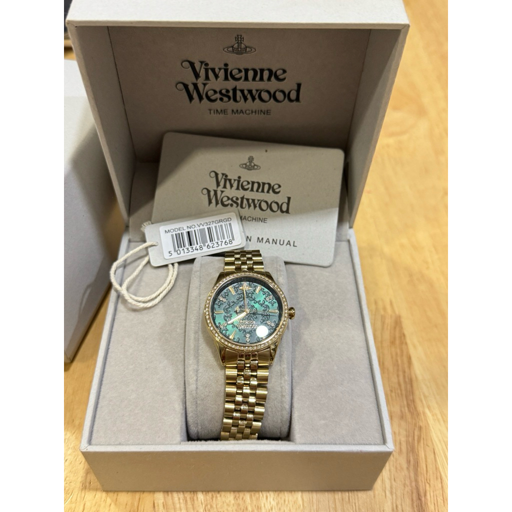 Vivienne Westwood รุ่น The wallace Watch size 37 mm. color gold
