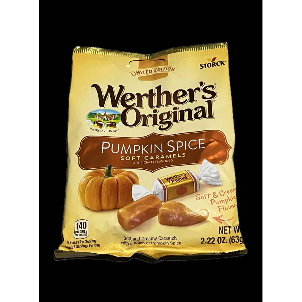 Werther’s original pumpkin spice 63g limited edition