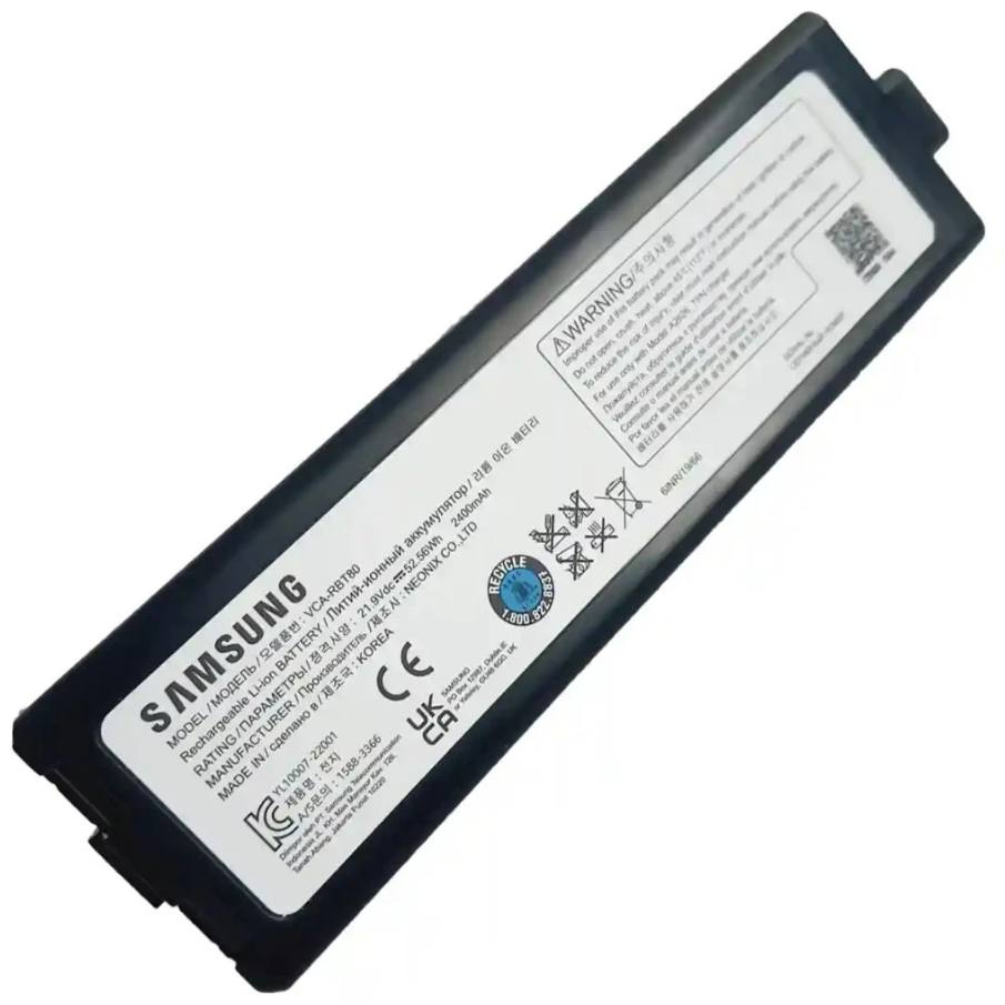 SAMSUNG แบตเตอรี่อะไหล่เครื่องดูดฝุ่นซัมซุง DJ96-00233A/BATTERY/VR30T80313W/ST/VR30T85513W/ST ของแท้