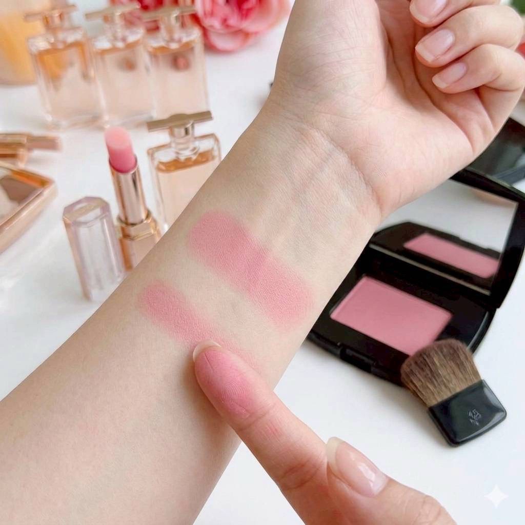 แบรนด์กุหลาบ  ลัน โ  ค๊มมม Blush Subtil สี Rose Fresque ไม่กล่องแกะset