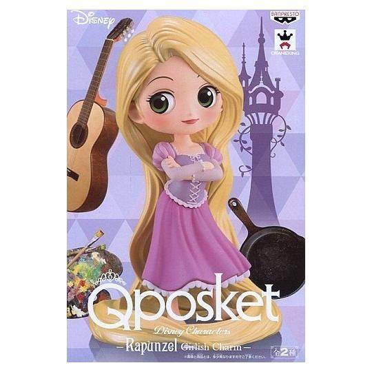 Banpresto Disney Rapunzel Q Posket Girlish Charm Rapunzel (Ver B)