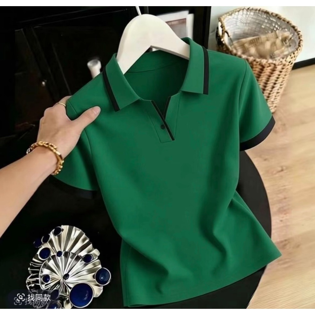 เสื้อโปโลแขนสั้นสำหรับผู้หญิง – สไตล์เก๋ไก๋ ดูดีมีระดับ และให้ลุคที่ดูอ่อนเยาว์ด้วยการตัดกันของสีสัน เป็นตัวเลือกที่เปี่