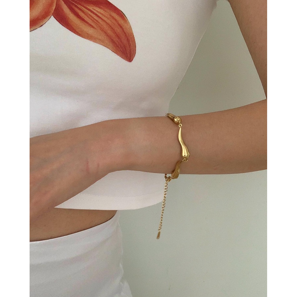 สร้อยสเตนเลสสตีล สร้อยกันน้ำ HER OBJECTIVE_HER SEMPRE BRACELET