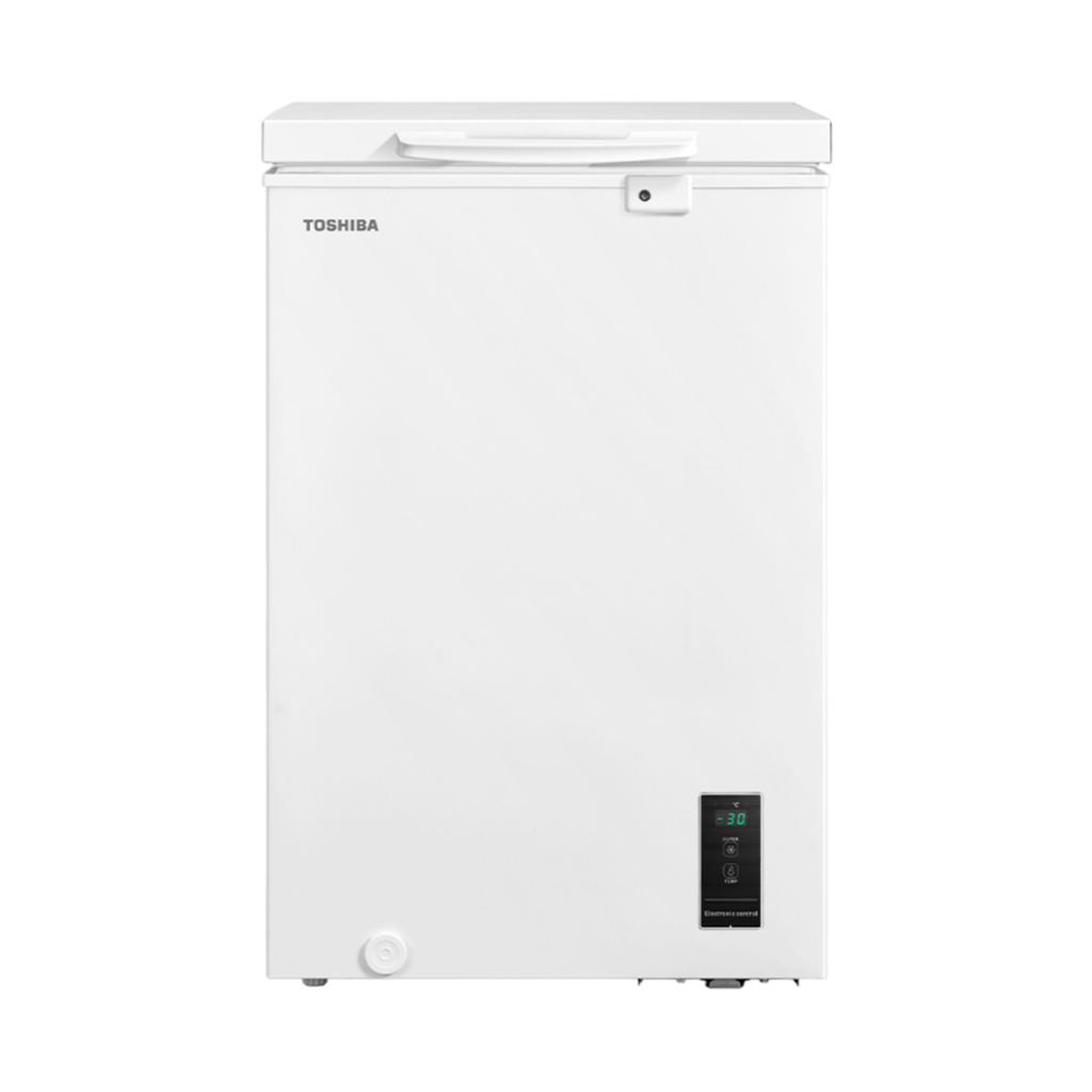 TOSHIBA ตู้แช่อเนกประสงค์ 99 ลิตร รุ่น GR-RC130CE-DMT(01) แช่เย็น/แช่แข็ง 2 ระบบ ปรับอุณหภูมิ 10°C ถึง -30°C