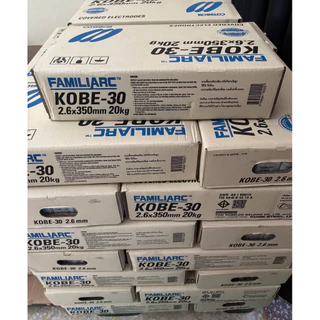 ลวดเชื่อม Kobe ขนาด 2.6 มิล สีขาว ยกลัง 20 กิโล