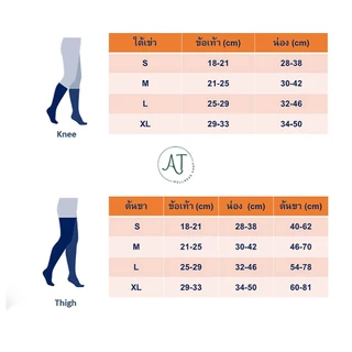 ถุงน่องเส้นเลือดขอด JOBST (Relief) ต้นขา สีเนื้อ (beige) เปิดปลายเท้า ความดัน 20-30 มิลลิมตรปรอท Thigh level Open toe