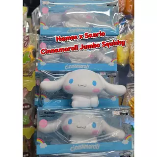 Hamee x Sanrio Cinnamoroll Jumbo Squishy สกุชชี่ ชินนามอนโรล ไซส์จัมโบ้ นิ่มสโลว์ กลิ่นหอม น่ารัก ของสะสม