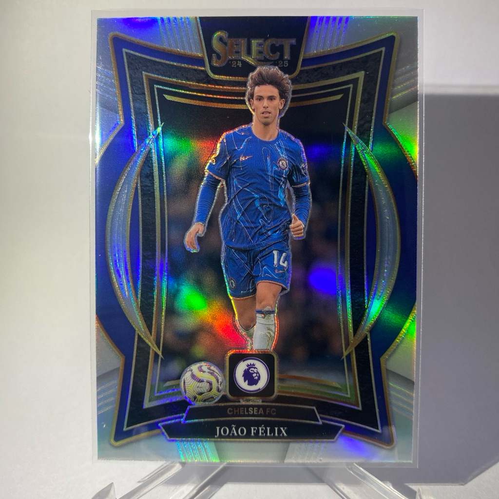 การ์ดนักฟุตบอล JOAO FELIX, CHELSEA, TERRACE, (PRIZM), PANINI SELECT 2025, No.81