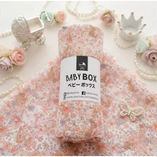 BABYBOX (4ผืน 1400, 10ผืน 2900, 20ผืน 5200) ผ้าห่อตัวเด็กแรกเกิด 120*120cm ลายลิขสิทธิ์ *ของแท้*