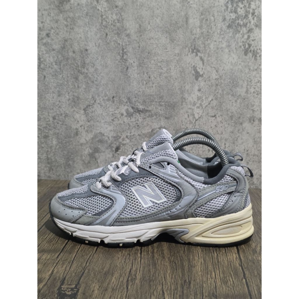 พร้อมส่ง 📮 รองเท้าผ้าใบมือสองของแท้💯 NB530 เอ็น บี 5️⃣3️⃣0️⃣ สี เทาทีจี ของแท้💯Size : 38/23.5