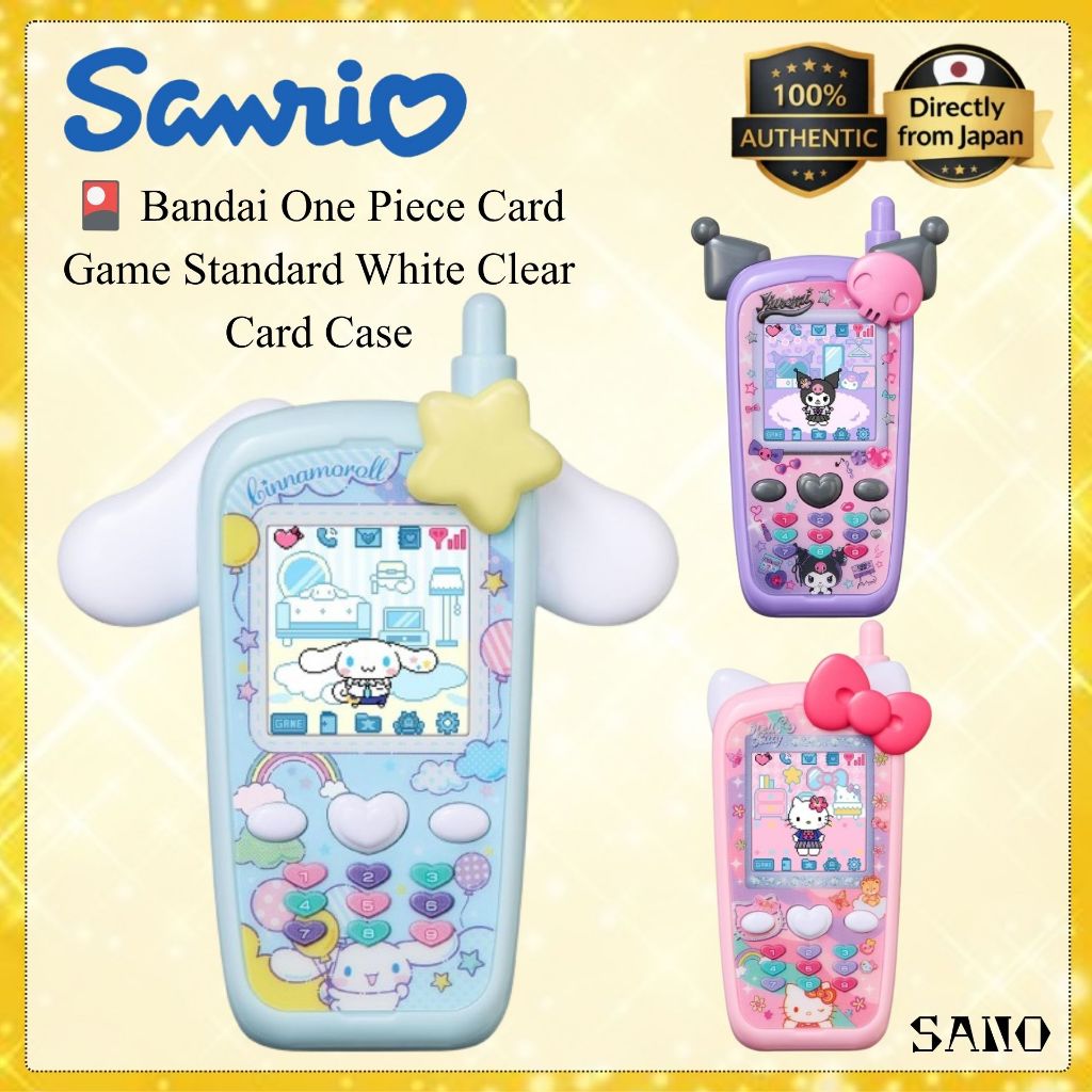 Bandai Sanrio Characters Always Together Interactive Toy Phone Pretend Play Electronic Toy