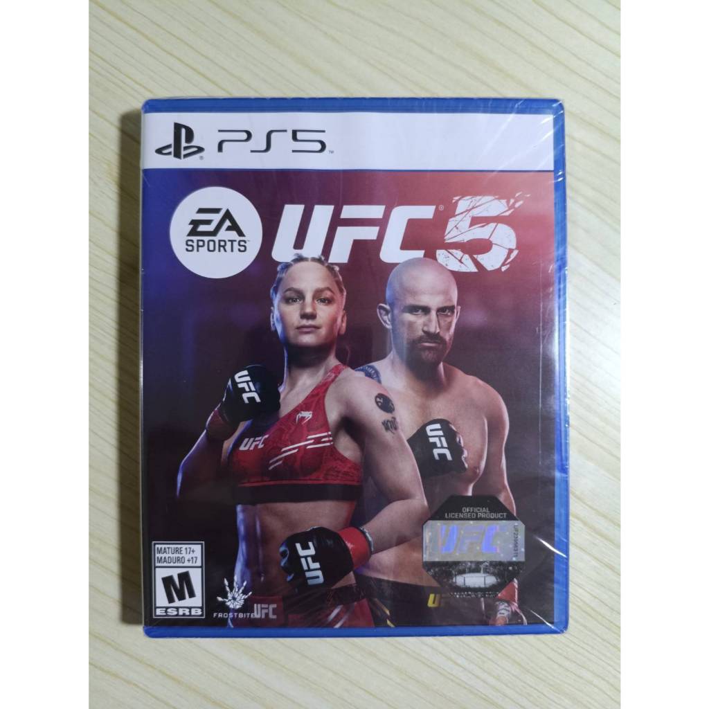 (มือ1) PS5​ -​ UFC 5​ (us)**แผ่นหลุดจากที่ล็อค