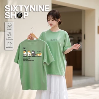 พร้อมส่ง เสื้อยืดผ้าคอตตอน M-4XLพิมพ์ลาย "ชิบะ"
