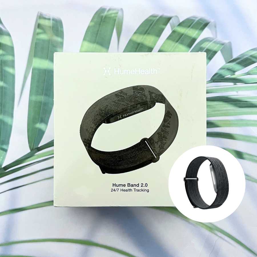 (Humehealth®) Hume Band 24/7 Health Tracking 2.0 Blackสายรัดข้อมืออัจฉริยะ