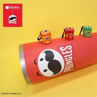 Lesportsac Pringles Charm bag กระเป๋าห้อยใบเล็ก กระเป๋าชาม์ กระเป๋าห้อยพวงกุญแจ Style 2060 LESPORTSAC X PRINGLES