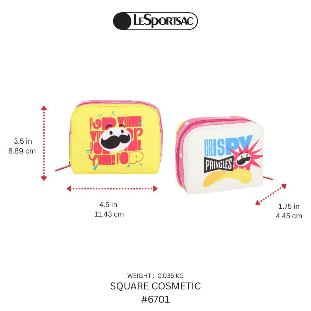 LeSportsac × Pokémon حقيبة مكياج مربعة صغيرة — صورة 2