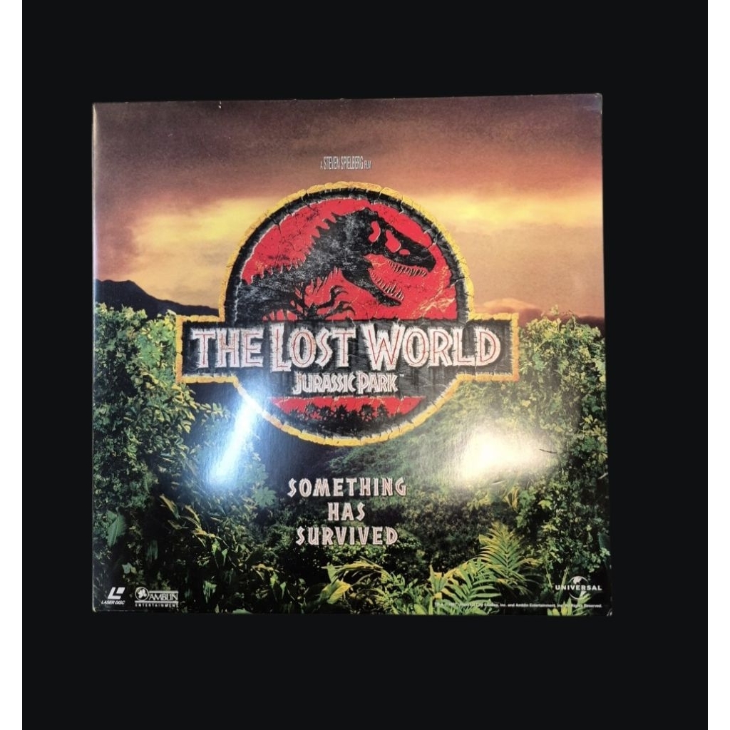 แผ่น JURASSIC PARK The Lost World Japan