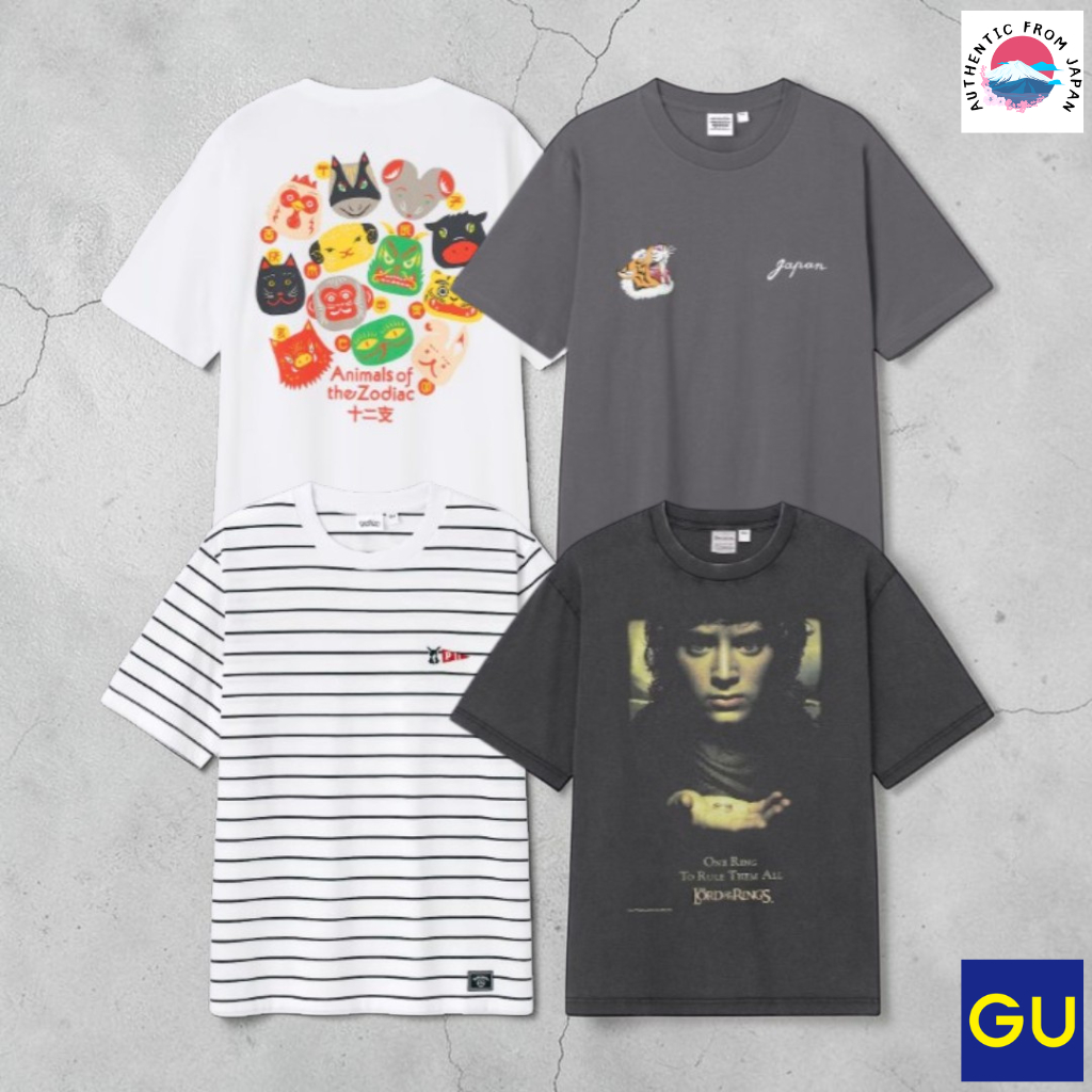 GU for WOMEN GRAPHIC-T UNIVERS t-shirt