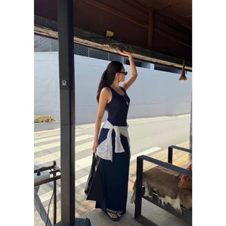 AMR DE SAISON ( AIMER ) - AMR Cotton Rayon Maxi Dress