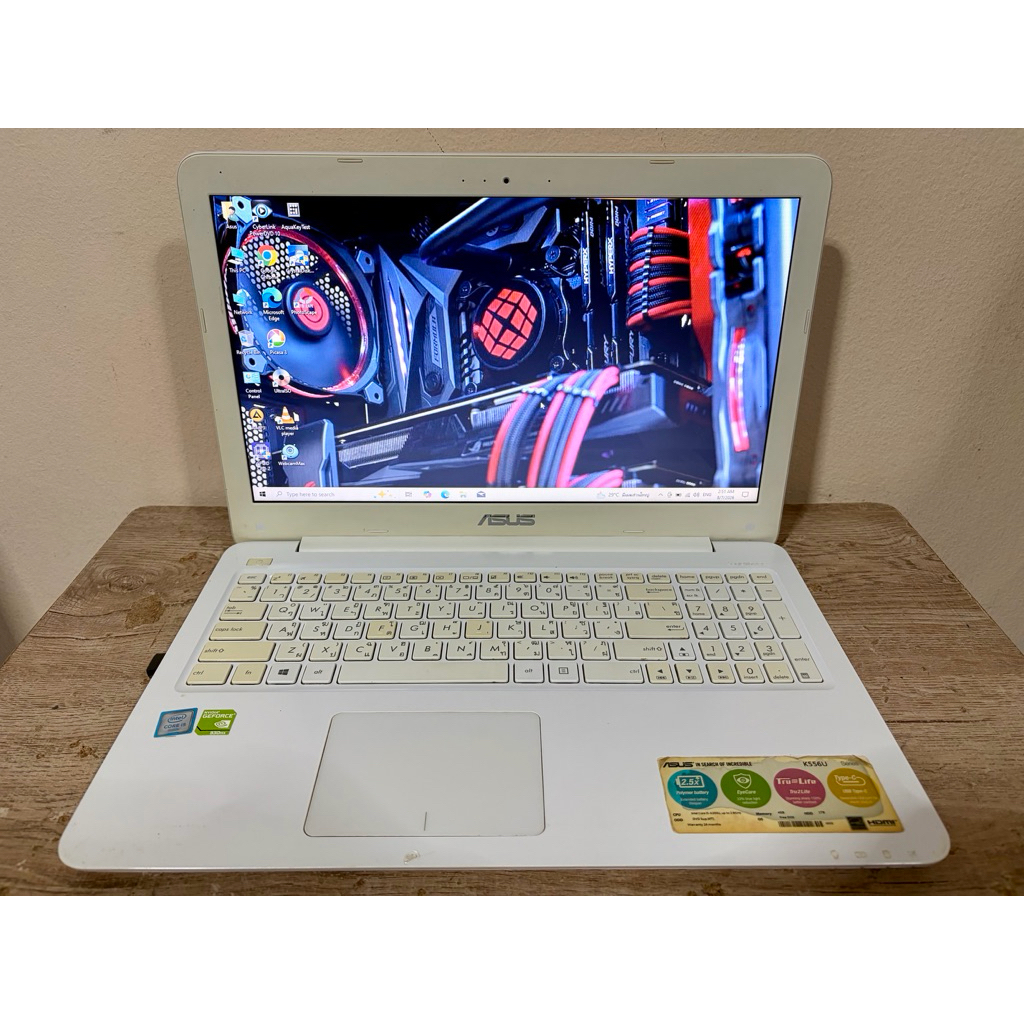 ขาย โน๊ตบุ๊ค Asus K556U Core i5-6200U CPU 2.40 GHz RAM 4 GB SSD 128 GB