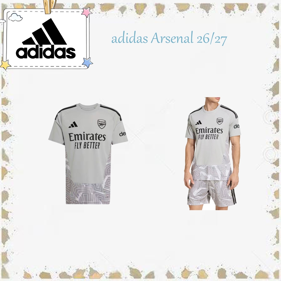adidas Arsenal 26/27 เสื้อบอลเหย้าลีกฮีโร่ รุ่นแฟนคลับ ไซส์กลาง (Unisex)