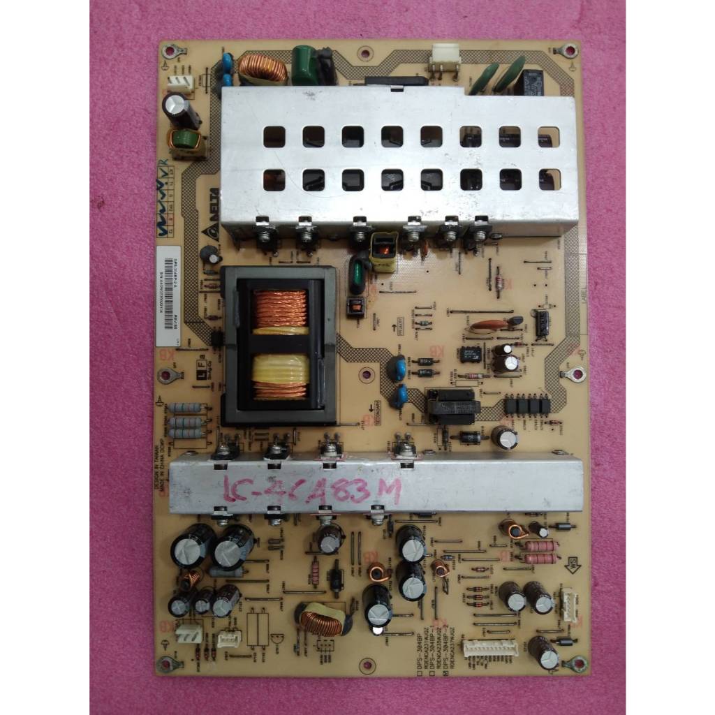 SHARP (Power Supply TV SHARP) ใช้กับรุ่น LC-42A83M 42A85M 46A83M 46A65M พาร์ท DPS-304BP-2 RDENCA231W
