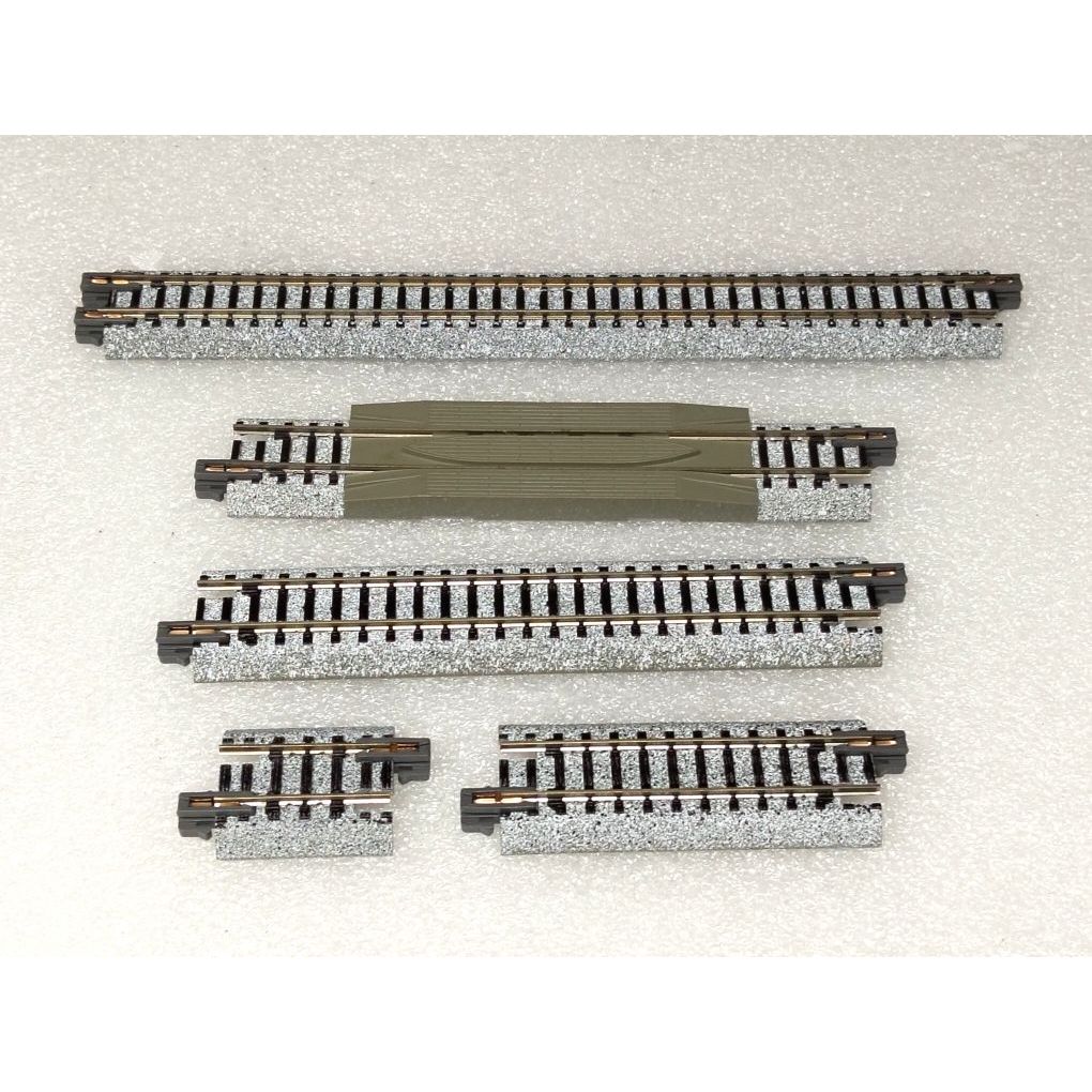 รางโมเดลรถไฟ * มือสอง * ราง Kato Unitrack S186 S124 S64 Model Train Track N Gauge Scale รางรถไฟจำลอง