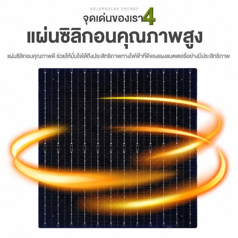 แผงโซลาร์เซลล์ 150‑600W แผงโซล่า เลือกได้หลายขนาด มีชุดพร้อมคอนโทรลเลอร์ 30A ทนแดดทนฝุ่น สำหรับใช้งานกลางแจ้งผลิตไฟฟ้าจา รูปที่ 4