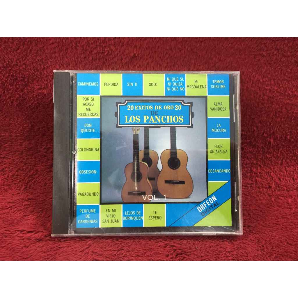 CD Los Panchos – 20 Exitos De Oro 20 De Los Panchos สภาพตามรูปปก AA345-56