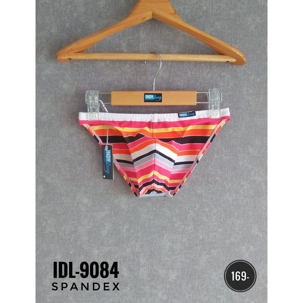 Indy Loop Underwear กางเกงชั้นใน ผ้าSpandex แบบบิกินี ระบายอากาศได้ดี แฟชั่นสําหรับผู้ชาย เน้นความเซ็กซี่