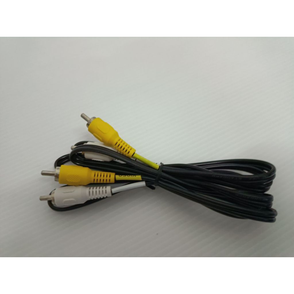สาย AV RCA เหลือง ขาว ใช้กับ FR202 FR102 หรือ Family ทั้งตระกูล