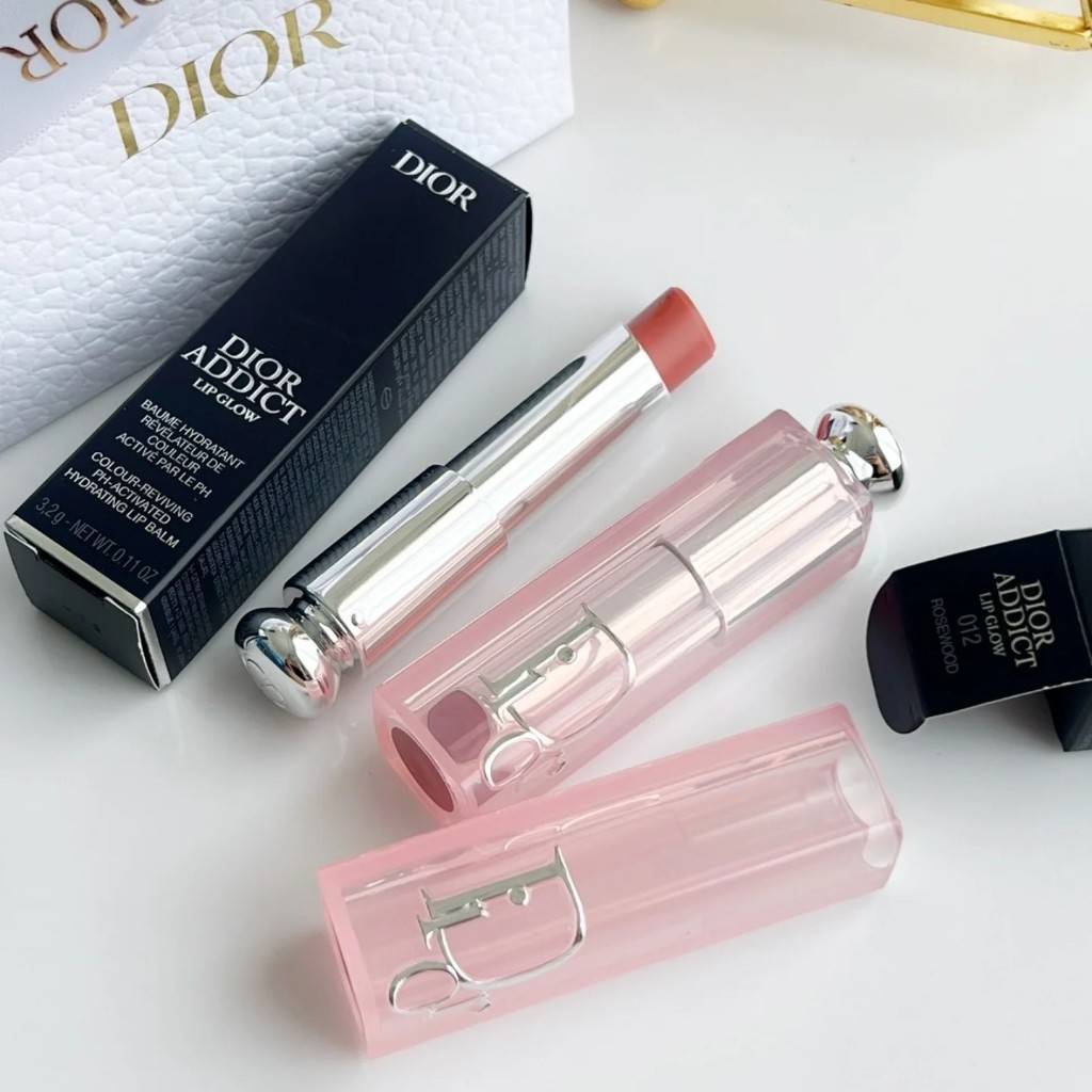 ของแท้ มีของพร้อมส่ง Dior Addict Lip Glow 3.2g ลิปบำรุงเปลี่ยนสี สูตรใหม่ 2025 ให้ความชุ่มชื้น ปากอวบอิ่ม