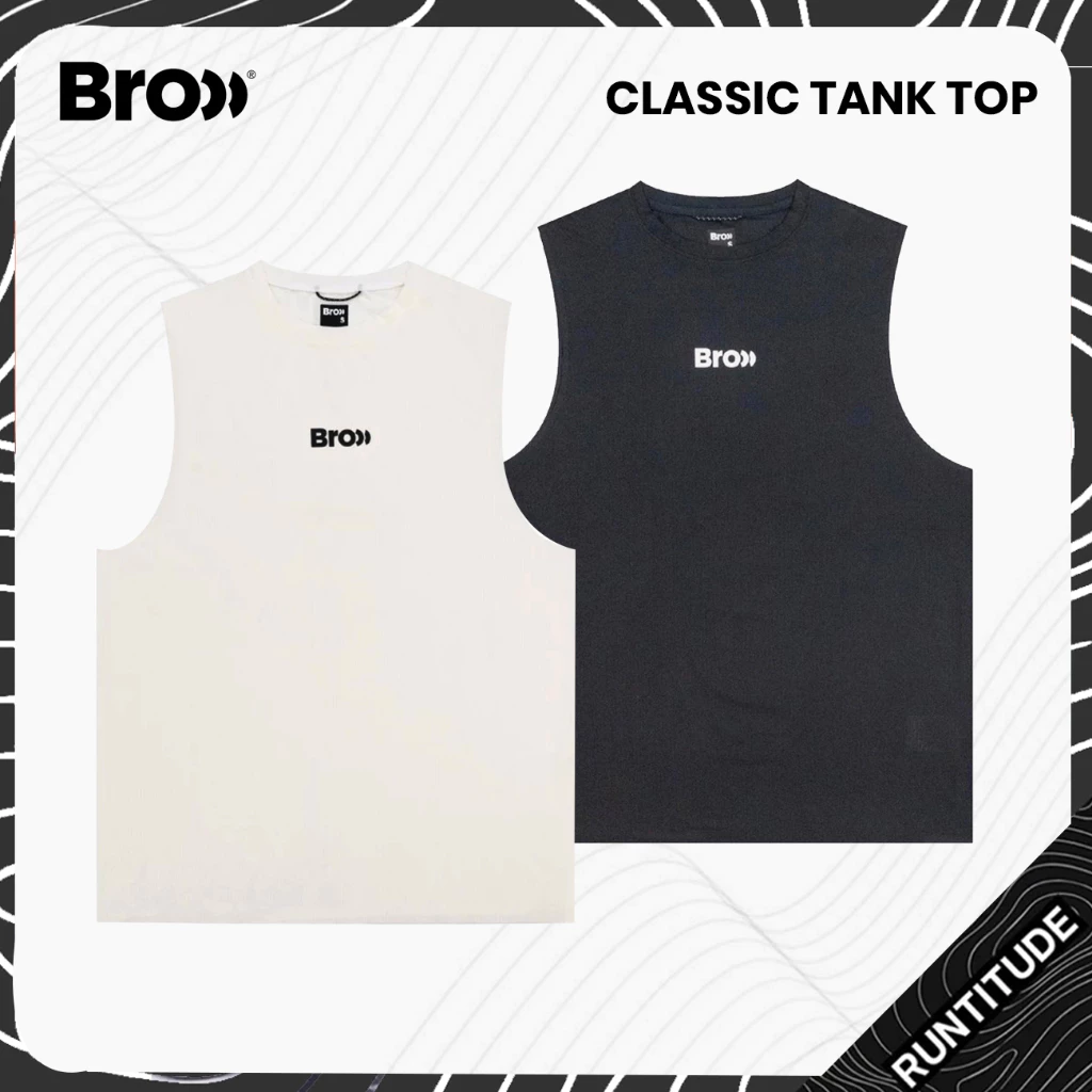 BROOO เสื้อกล้าม CLASSIC TANKTOP เสื้อวิ่ง RUNNING SHIRT