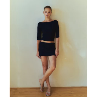 bemyblair__official : two-sided sleeve top