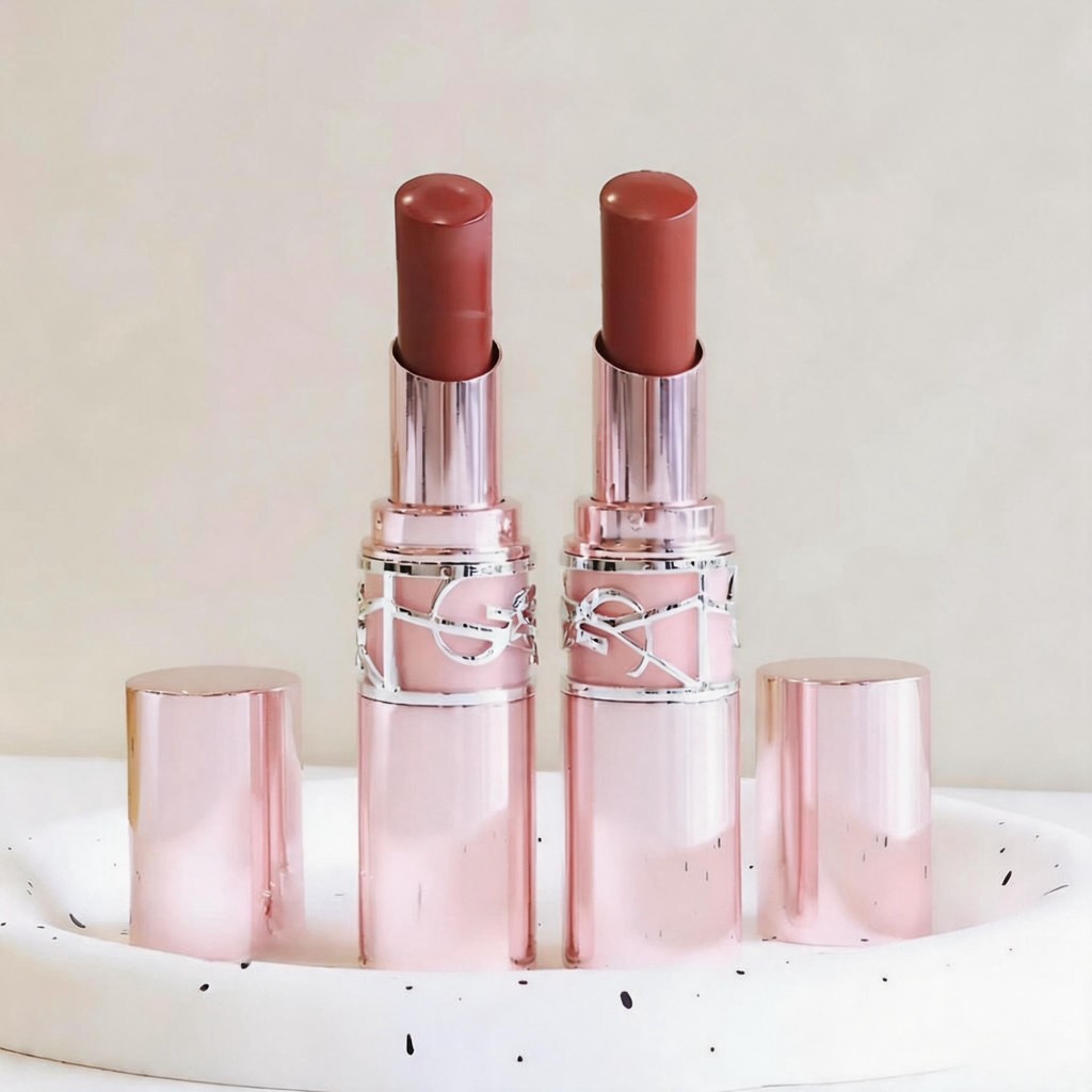 มีของพร้อมส่ง 🩷ลิปกลอส/ลิปสเตน/ลิปบาล์ม YSL Loveshine Candy Glow ขนาด 3.1 กรัม (สินค้าใหม่) #7B 5B 3