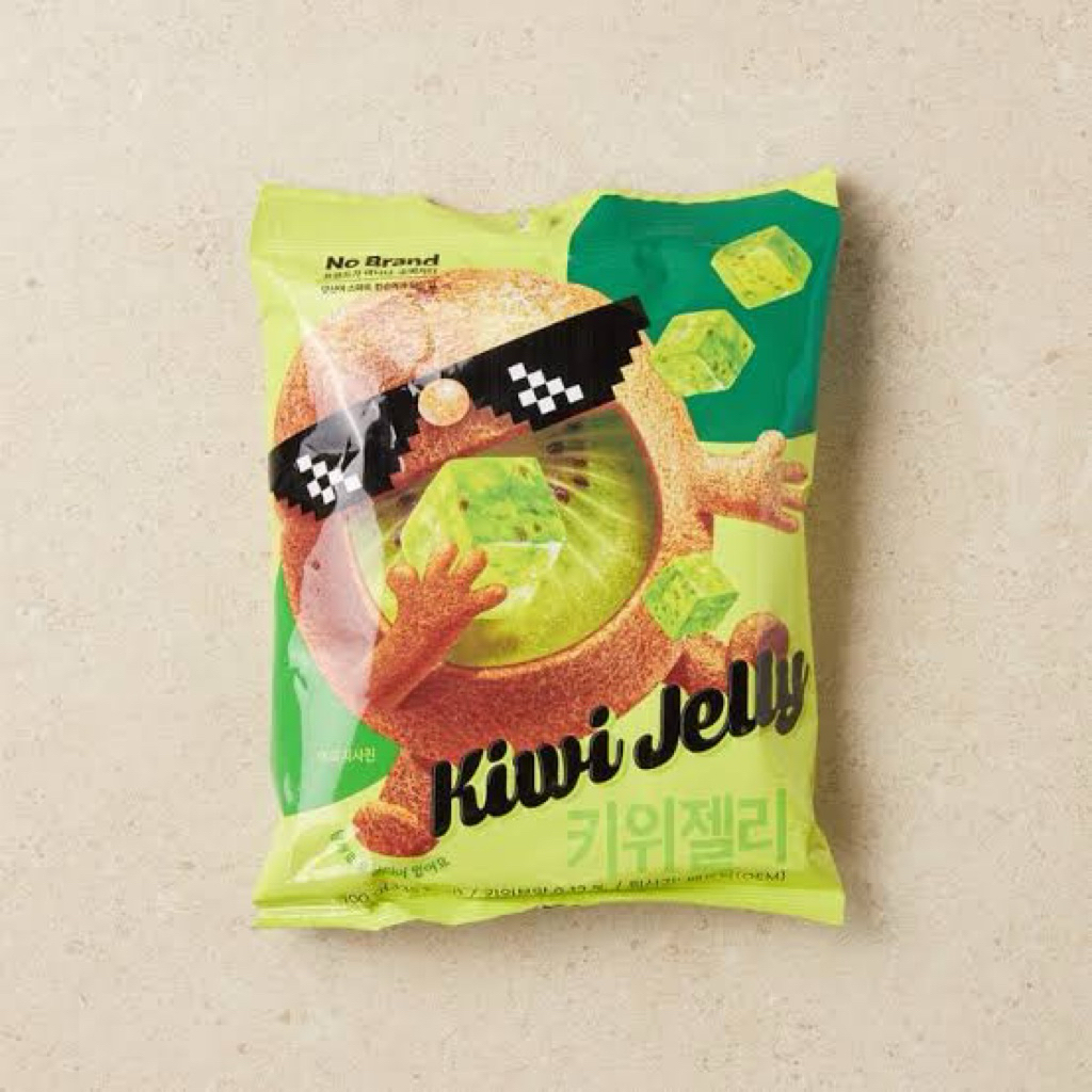 East No brand  No brand kiwi jelly 100g. กีวีเจลลี่ จากเกาหลี โนแบรนด์