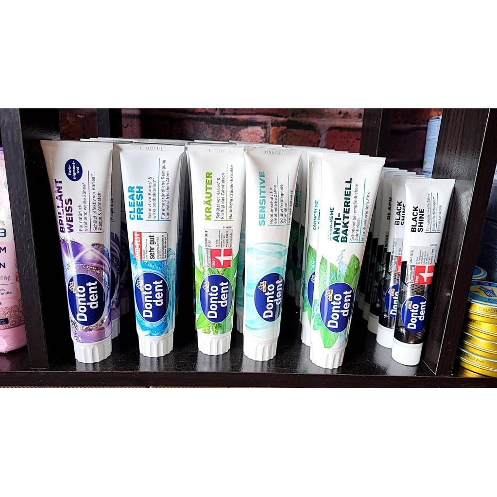 ยาสีฟัน Dontodent ขนาด 125 กรัม