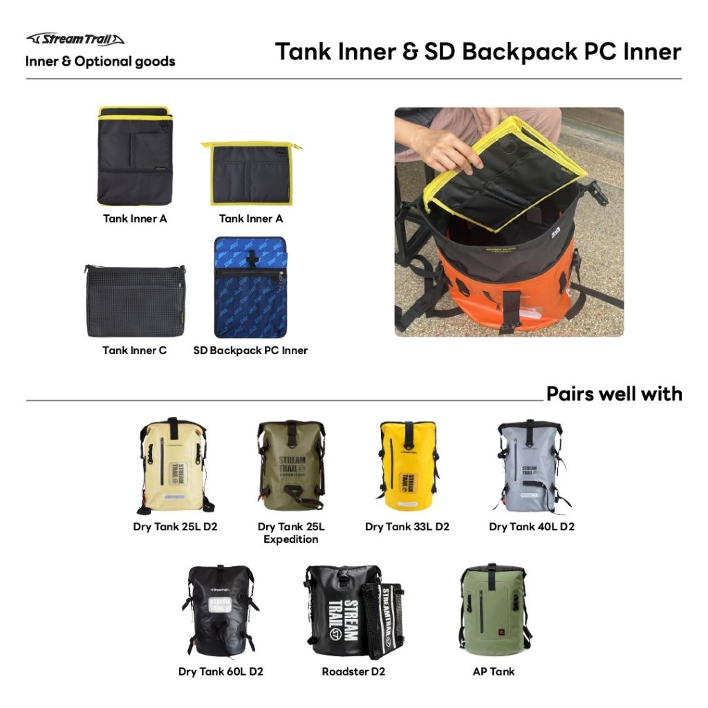 Stream Trail - Roadster D2 กระเป๋าเป้กันน้ำ 30L — صورة 4