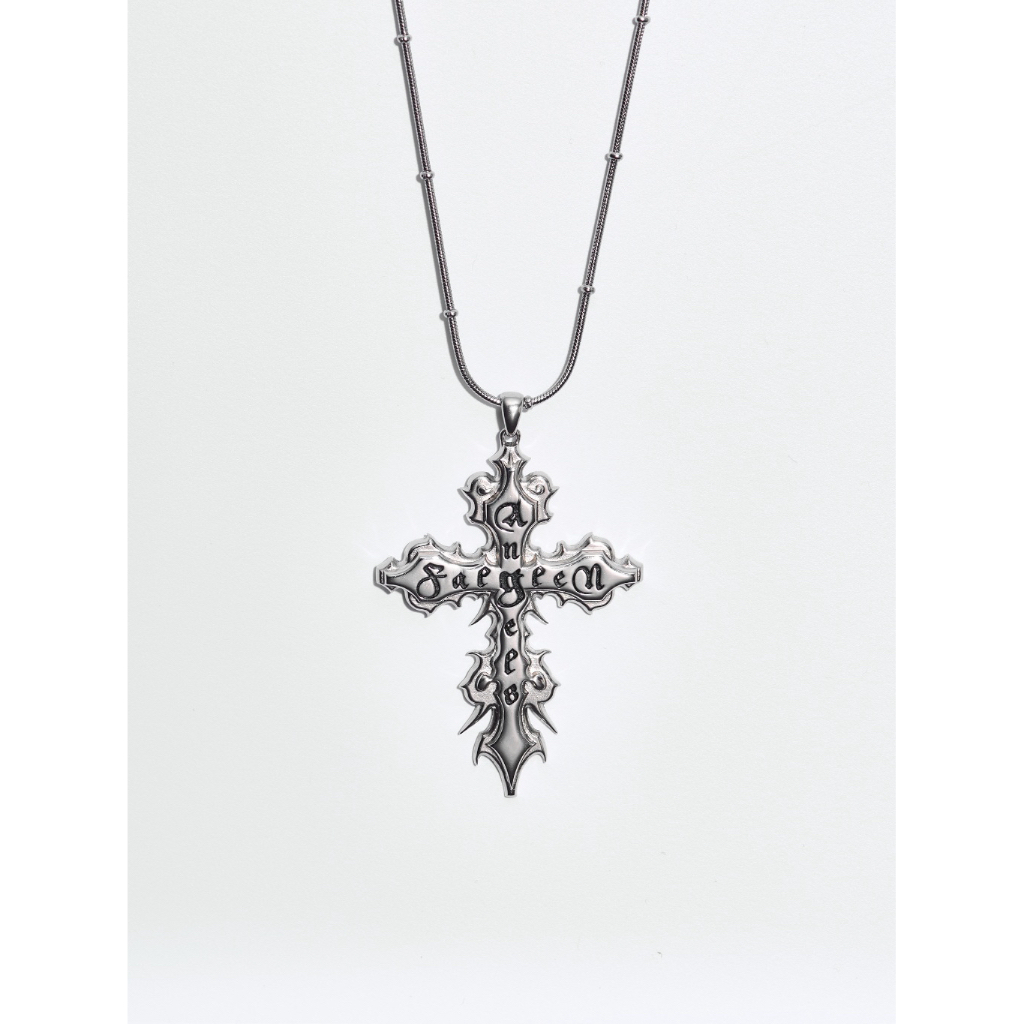 Fallen angels ANGEL'S CROSS NECKLACE