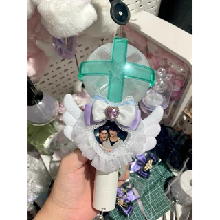 กรอบรูปหัวใจงานHandmade/กรอบรูปใส่เเท่งไฟ ใส่ได้ทุกเเท่งไฟ