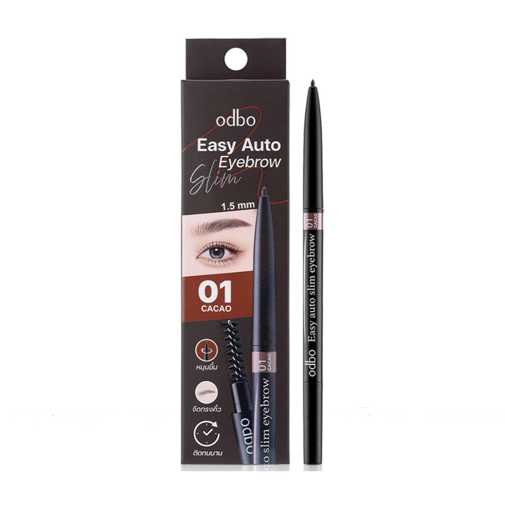 Odbo Easy Auto Slim Eyebrow โอดีบีโอ อีซี่ออโต้สลิม อายบราว ดินสอเขียนคิ้วออโต้ OD781